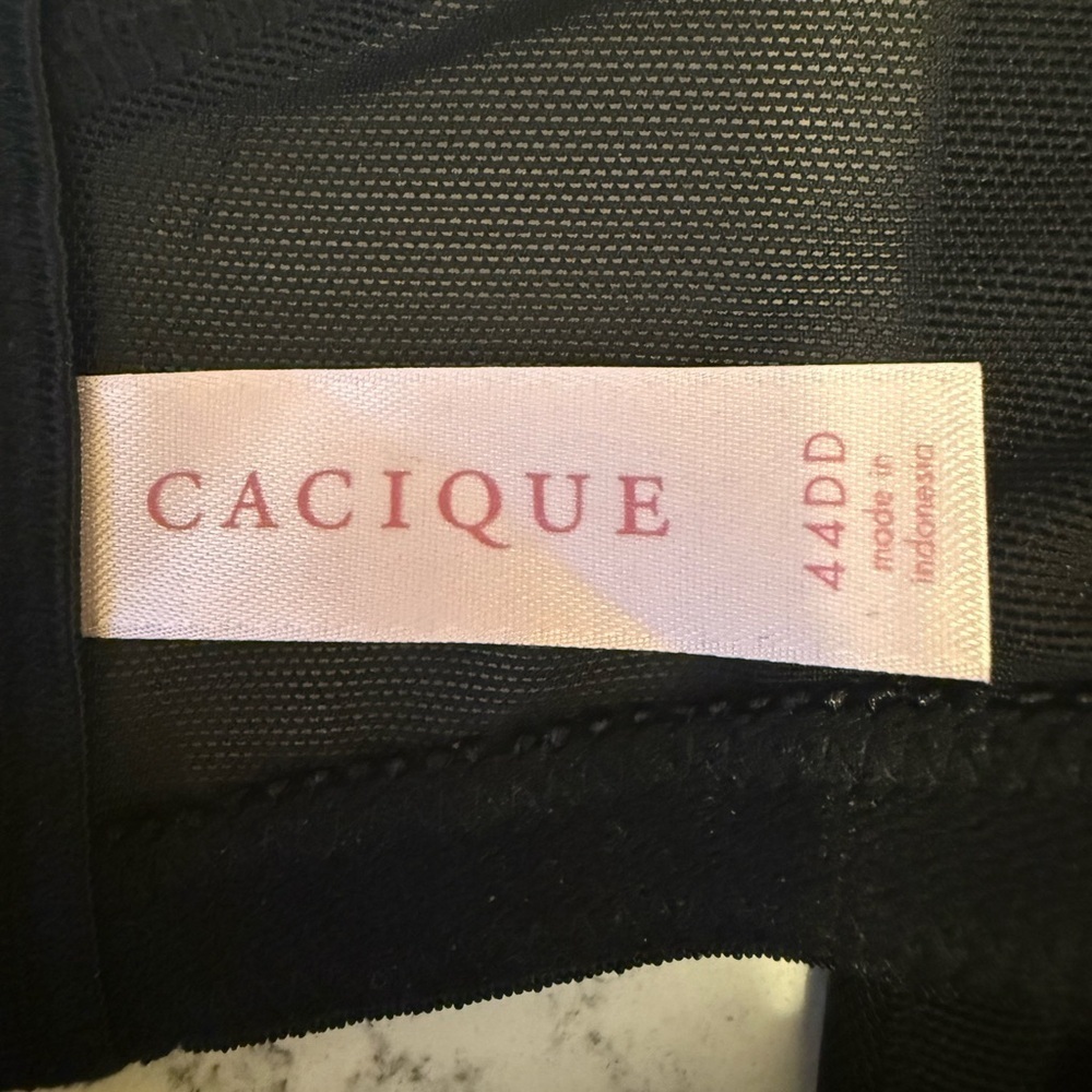 Cacique 44DD Balconette Bra – Sexy Sheer Underwire Support - Picture 6 of 7